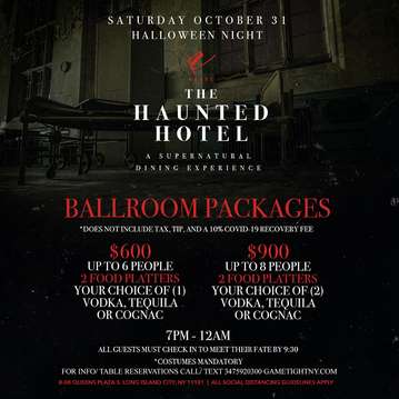 Event Ravel Hotel Halloween Ballroom Party 2020
