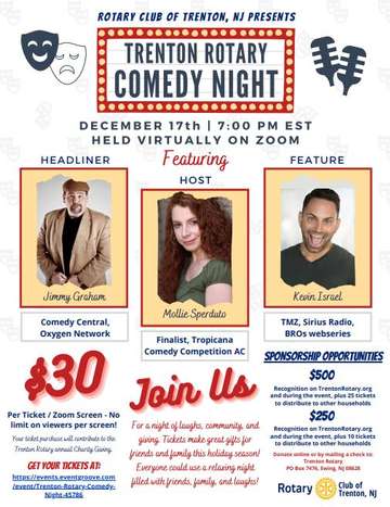Event Trenton Rotary Comedy Night