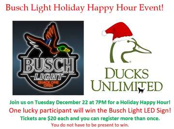 Event Busch Light Holiday Happy Hour