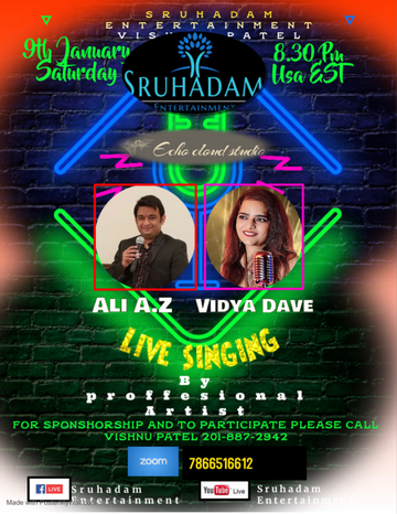 Event Musical Evening By Vidya And Ali A.Z