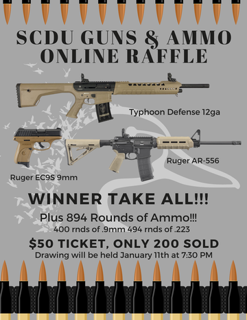 Event SCDU Guns & Ammo Online Raffle
