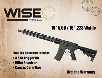 Event AK DU Raffle of the Week, Wise Arms AR in 5.56/.223 Wylde