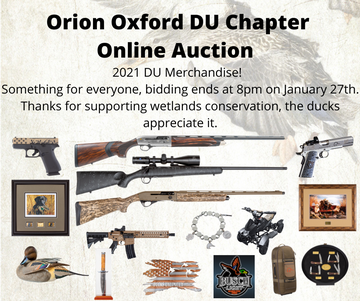 Event Orion Oxford DU Chapter Online Auction