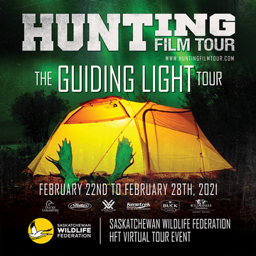 Event Saskatchewan Wildlife Federation - FREE Virtual Hunting Film Tour Event