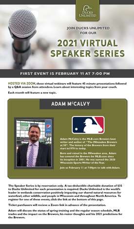 Event WI-DU Virtual Speaker Series - Adam McCalvy - MLB