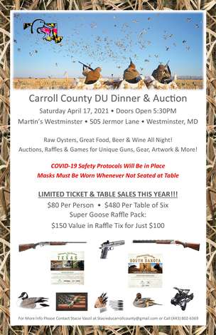 Event Carroll County DU Dinner & Auction