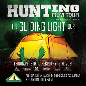 Event Alberta Hunter Education Instructors' Association - FREE Virtual Hunting Film Tour Event