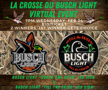 Event La Crosse DU Busch Light Virtual Event