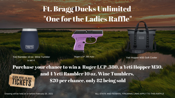 Event Ft. Bragg "One For The Ladies Raffle"