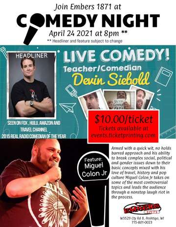 Event April 2021 Comedy Night