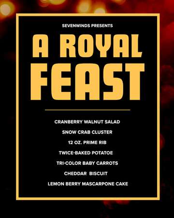 Event A ROYAL FEAST | Couple's Night Dinner Admission