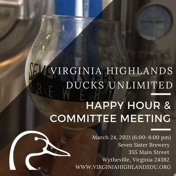 Event Virginia Highlands DU Happy Hour at Seven Sisters Distillery