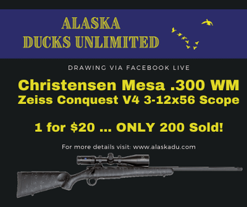 Event Nome DU Christensen Arms Mesa .300 WM Raffle ... Sold Out