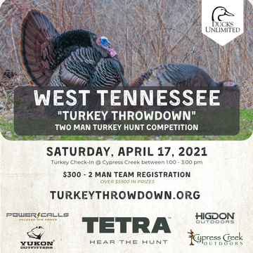 Event West TN "Turkey Throwdown" - Two Man Turkey Competiton