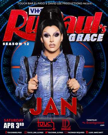 Event Jan • Rupaul’s Drag Race Season 12 • Touch Bar El Paso 