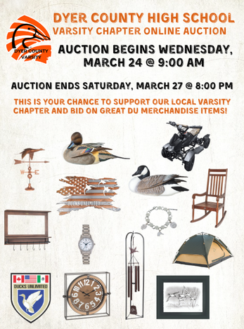 Event Dyer County Varsity Chapter Online Auction