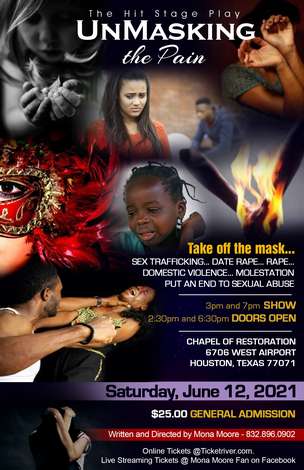 Event UNMASKING THE PAIN 3PM AND 7PM SHOW