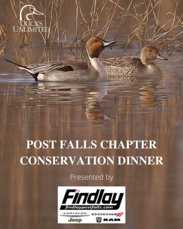 Event Post Falls Conservation Dinner - Presented by Findlay