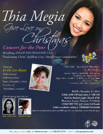 Event Give Love On Christmas Concert for the Poor