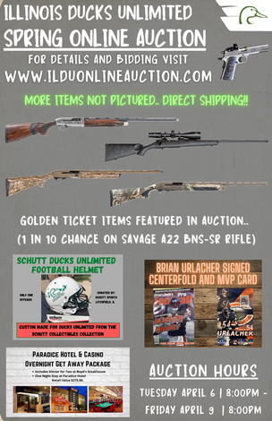 Event Illinois Ducks Unlimited Spring Online Auction