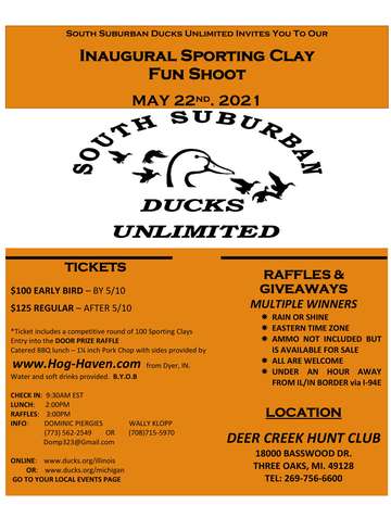 Event South Suburban Sporting Clay Fun Shoot