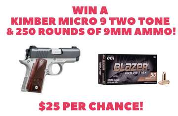 Event Win a Kimber Micro 9 and 250 Rounds of 9 MM Ammo!