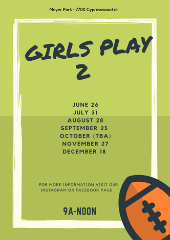 Event Girls Play 2 camp