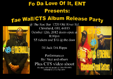 Event TAE WALL/CTS Album Release Party