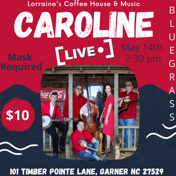 Event Caroline, $10 Cover, Bluegrass