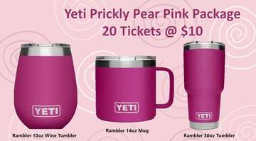 Yeti Prickly Pear Pink: Sun, Apr 18, 2021
