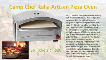 Event Camp Chef Italia Artisan Pizza Oven 1