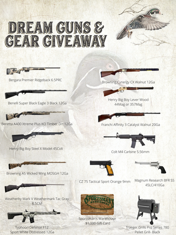 Event Dream Gun and Gear Giveaway 1