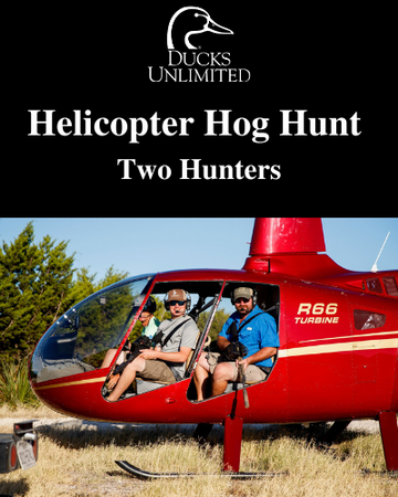 Event Helicopter Hog Hunt for Two