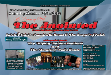 Event An Evening With “The Anointed”