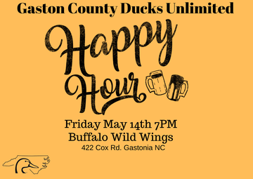 Event Gaston County Ducks Unlimited Happy Hour
