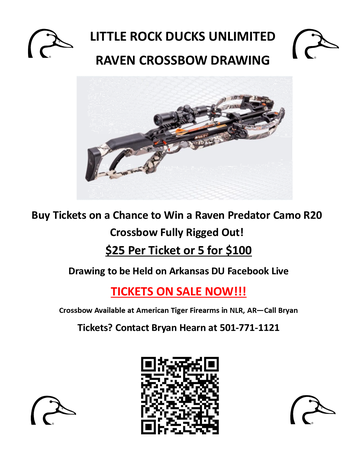 Event Little Rock DU Raven Crossbow Drawing