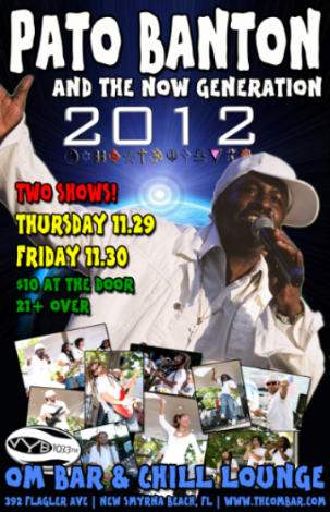 Event Pato Banton and The Now Generation