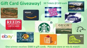 Event Gift Card Giveaway.