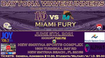 Event Daytona Waverunners vs Miami Fury Women's Tackle Football Game