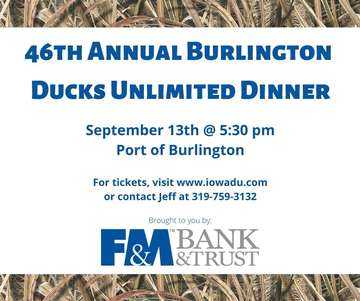 Event Burlington Ducks Unlimited Dinner