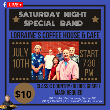Event Saturday Night Special Band, $10 Cover, Oldies