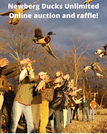 Event Newberg Ducks Unlimited online auction & raffle