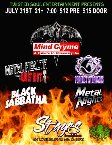 Event Mindcryme-A Tribute to Queensryche