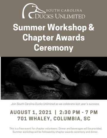 Event SCDU Summer Workshop and Chapter Awards Ceremony