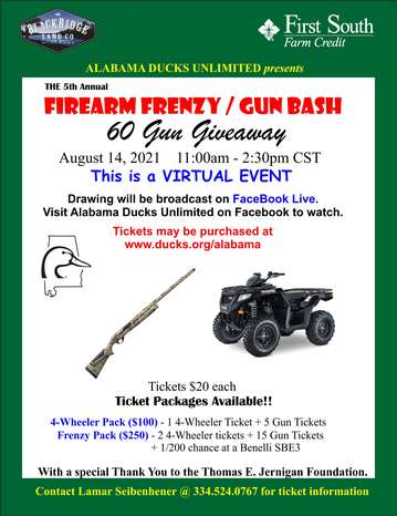 Event Alabama Firearm Frenzy