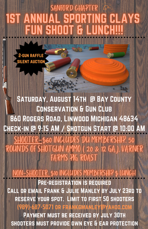 Event Sanford Chapter Sporting Clay Shoot