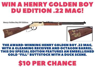 Event Henry Golden Boy .22 Mag Raffle!  Drawing June 20th!