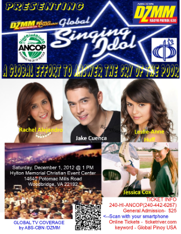 Event Global Pinoy USA Singing Idol