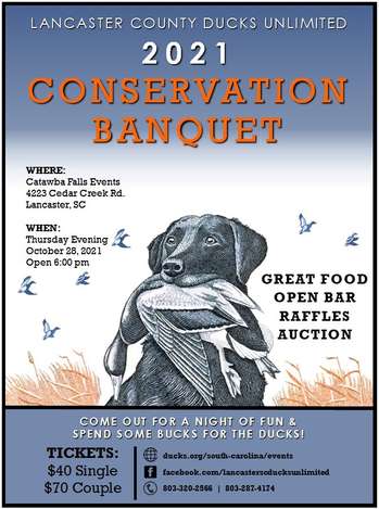 Event Lancaster County Conservation Banquet: Lancaster, SC