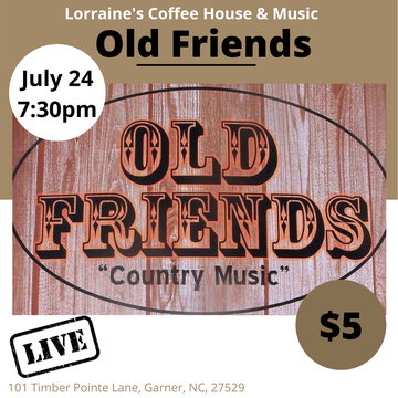 Event Old Friends, Country, $5
